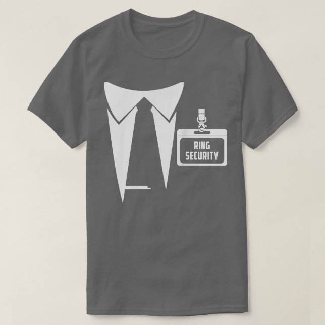 Ring Security, Tuedo I  T-Shirt (Design Front)