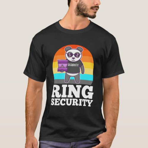 Ring Security Wedding T_Shirt