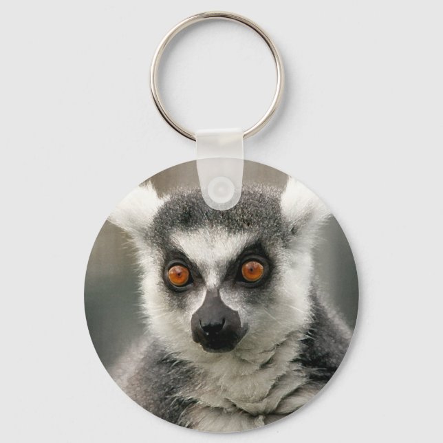 ring tail lemur keychain (Front)