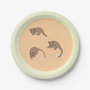 Ring Tail Possums Paper Plates
