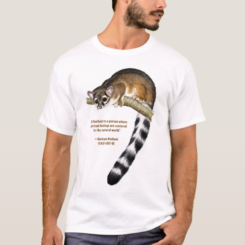 Ring Tailed Cat Mens Shirt