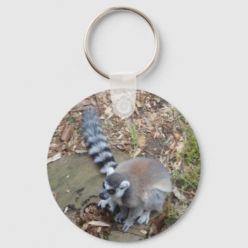 Ring_tailed Lemur 2 Keychain