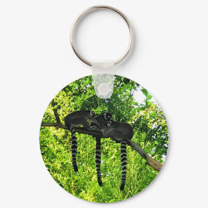 Ring-tailed Lemur #3 Keychain