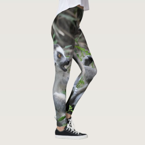 Ring tailed Lemur Leggings