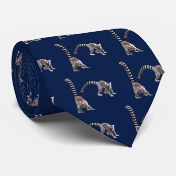 Ring-tailed Lemur Tie by DOHSHIN at Zazzle
