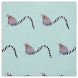 RING-TAILED LEMURS PATTERN DESIGN FABRIC