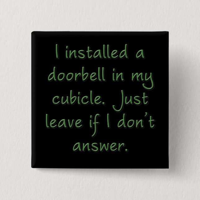 Ring the bell (sq) button (Front)