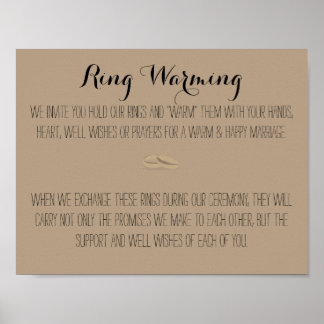Ring Warming Sign