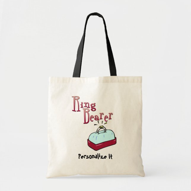 Ringbearer Favors and Tee Shirts Tote Bag (Front)