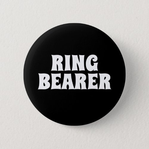 Ringbearer Stylish Classy Wedding Gift Favor 2023 Button