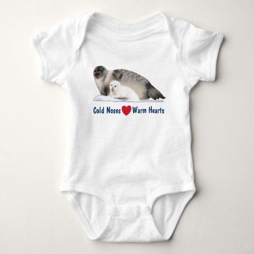 Ringed Seal Baby Bodysuit