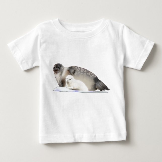 Ringed Seal Baby T-Shirt (Front)
