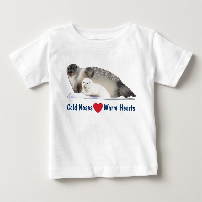 Ringed Seal Baby T-Shirt (Front)