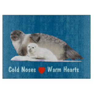 Ringed Seal - Cold Noses Warm Hearts Cutting Board