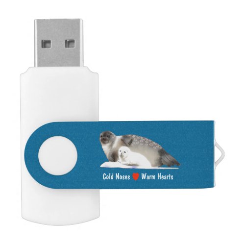 Ringed Seal _ Cold Noses Warm Hearts Flash Drive