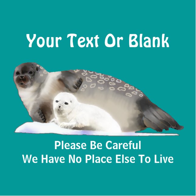 Ringed Seal - On Thin Ice Cutout (Front)