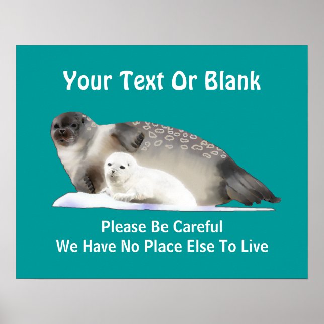 Ringed Seal - On Thin Ice Poster (Front)