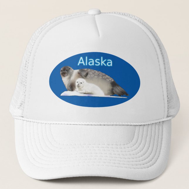 Ringed Seal Trucker Hat (Front)