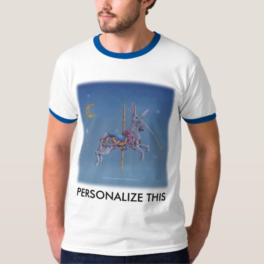 Ringer Tees - Cosmic Rabbit Carousel