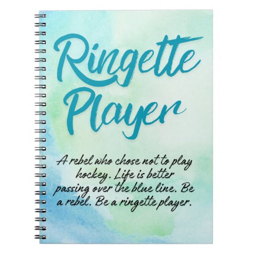 Ringette Notebook
