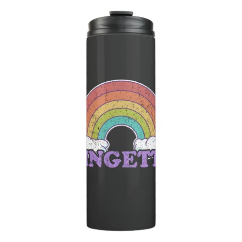 Ringette Rainbow T_Shirt Thermal Tumbler