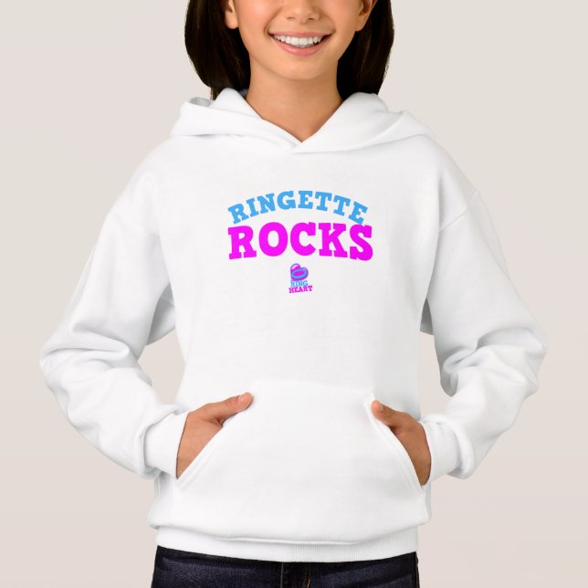Ringette Rocks - Hoodie (Front)