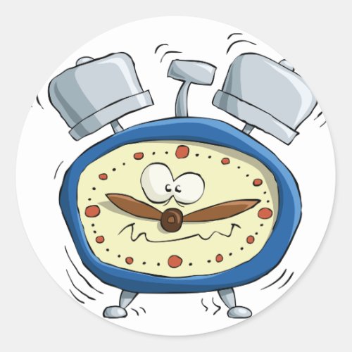 Ringing Alarm Clock Stickers