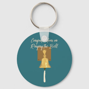 Ringing Cancer Bell, Finished Treatment Keychain