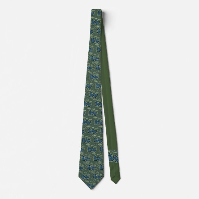 Ringing In The Year  Neck Tie (Front)