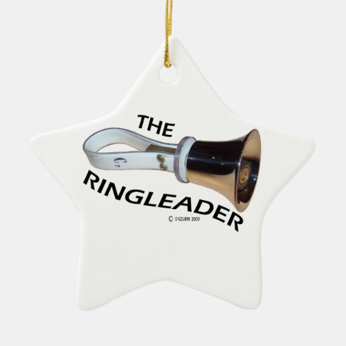 Ringleader Ceramic Ornament