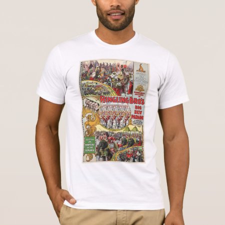 Ringling Bros Circus - Circa 1899 T-shirt