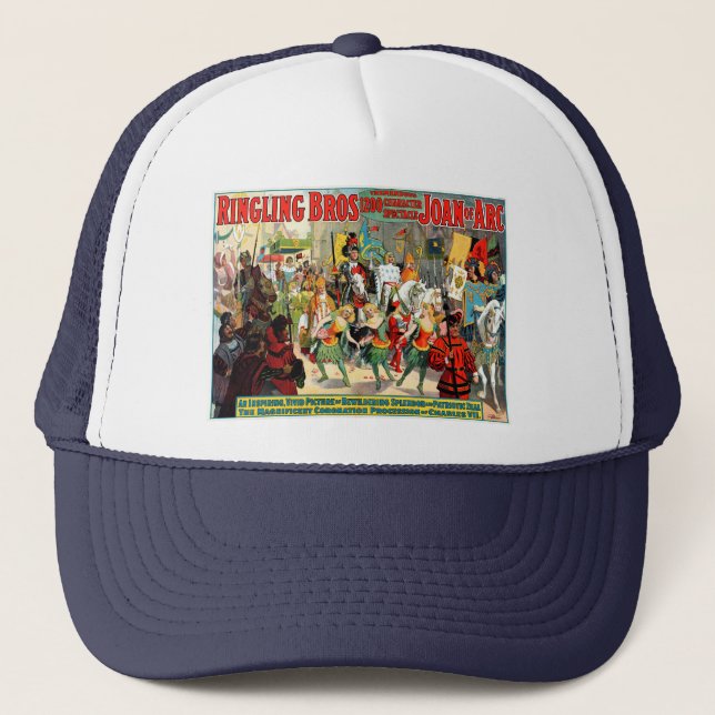 Ringling Bros: Joan of Arc Trucker Hat (Front)
