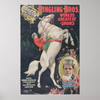 Ringling Bros. / Madam Ada Castello Poster