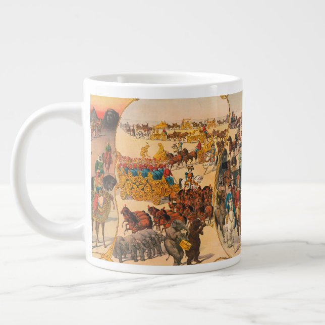 Ringling Brothers Street Carnival & Big New Parade Giant Coffee Mug (Left)