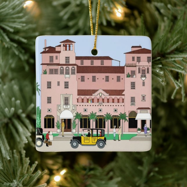  Ringling Hotel Sarasota FL Ornament (Tree)