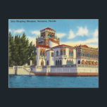 Ringling Mansion, Sarasota, Florida Postcard<br><div class="desc">Ringling Mansion,  Sarasota,  Florida</div>