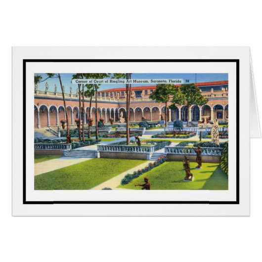 Ringling Museum Sarasota, Florida Cards (Front Horizontal)