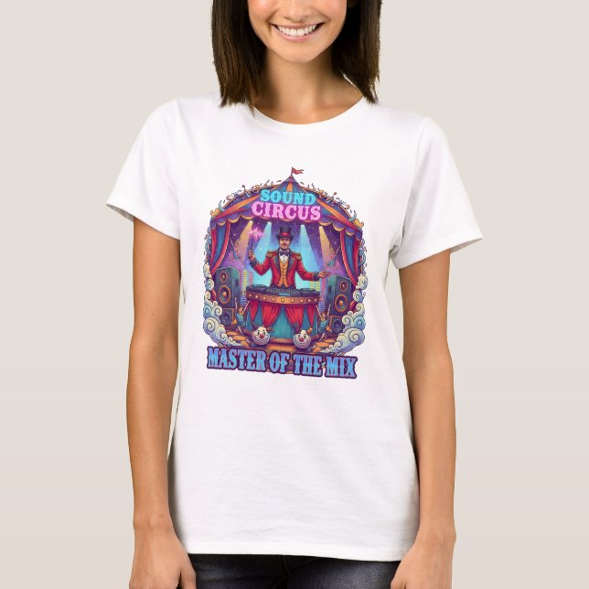 Ringmaster DJ Circus Tee (Front)
