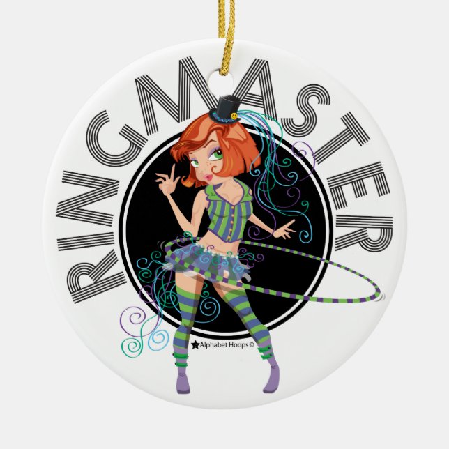 Ringmaster (Redhead) ornament (Front)