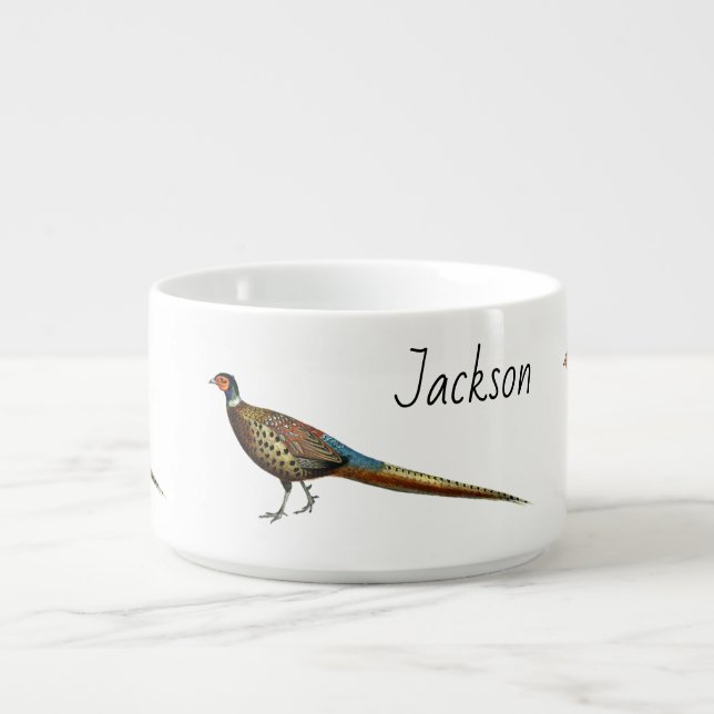 Ringneck Pheasant Bowl (Center)