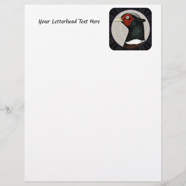 Ringneck Pheasant Circle (Front)