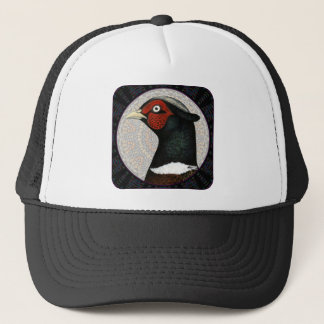 Ringneck Pheasant Circle Trucker Hat