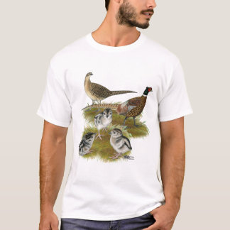 Ringneck Pheasant Family T-Shirt