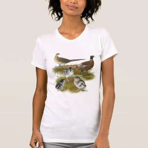 Ringneck Pheasant Family T-Shirt