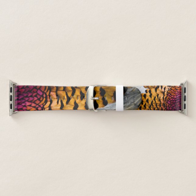 Ringneck Pheasant Feathers Apple Watch Band (Band)