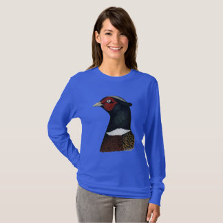 Ringneck Pheasant Head T-Shirt
