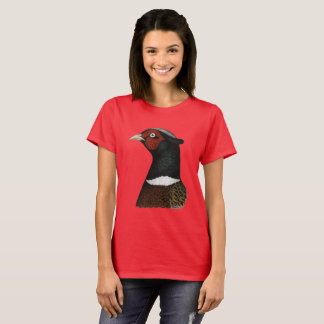 Ringneck Pheasant Head T-Shirt