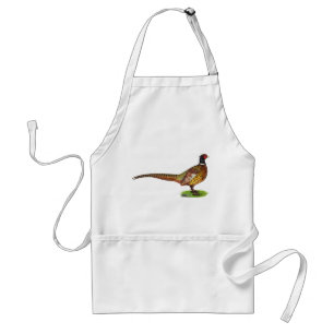 Ringneck Pheasant Rooster Adult Apron
