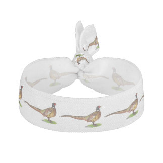 Ringneck Pheasant Rooster Hair Tie