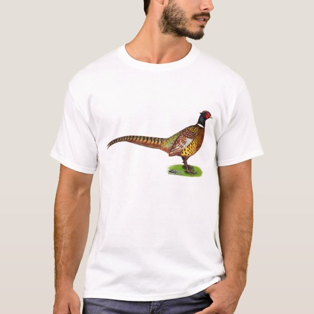 Ringneck Pheasant Rooster T-Shirt (Front)